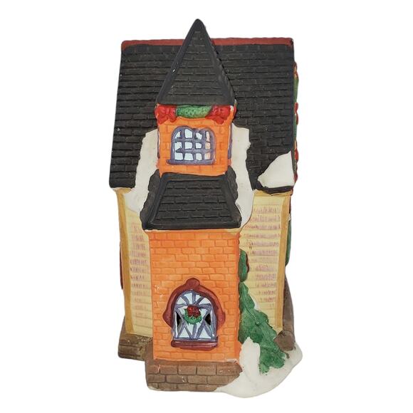 Vintage Longrich Ltd. Christmas Family Village House - Picture 5 of 7